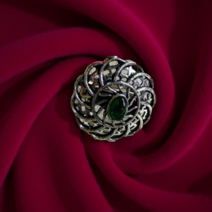 Silver Bloom Adjustable 925 Silver Ring