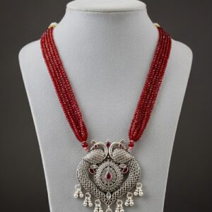 Mayur Silver Pendant